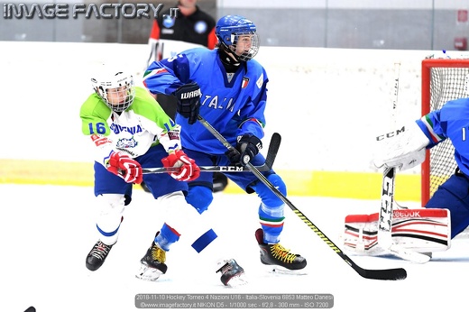 2018-11-10 Hockey Torneo 4 Nazioni U16 - Italia-Slovenia 6853 Matteo Danesi